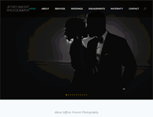 Tablet Screenshot of jeffreyvincentphotography.com